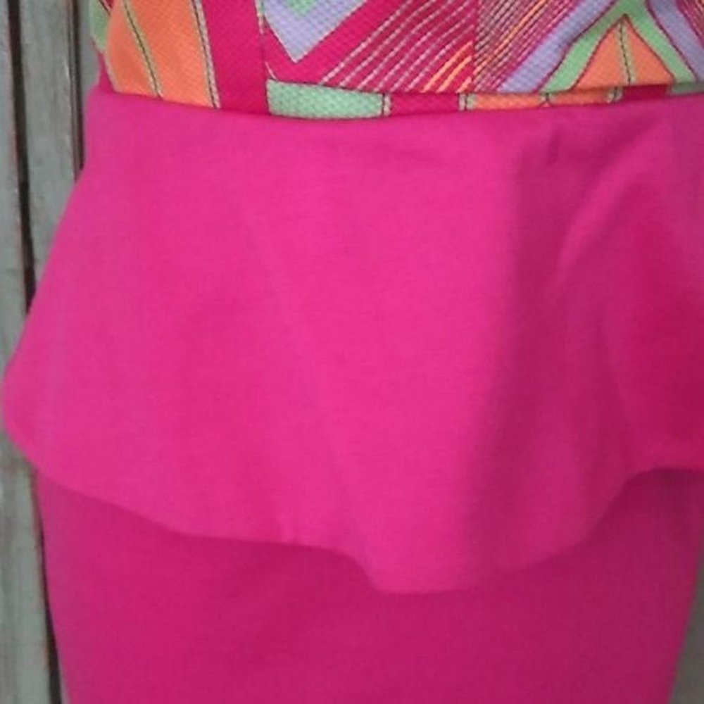 Judith March Dress Sweetheart Peplum Strapless NWT - Picture 5 of 8
